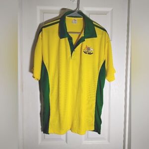 Australia Polo Style Soccer Jersey Men's Large